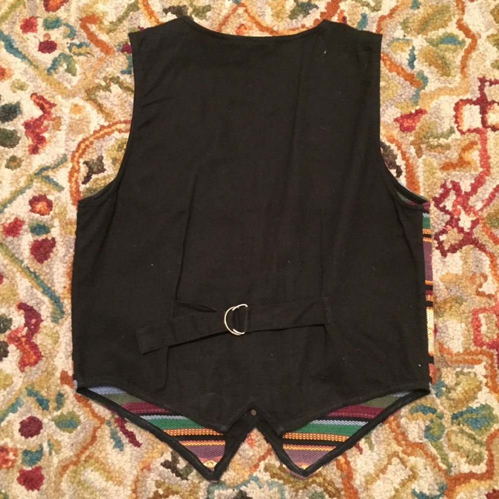 Vintage Southwestern Boho Vest Size Small - Picture 2 of 5
